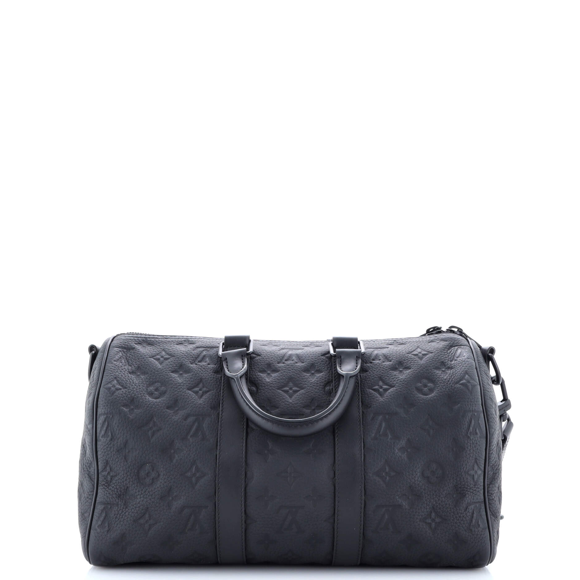 Keepall Bandouliere Bag Monogram Taurillon Leather 35 – Image 3