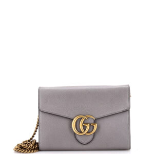 GG Marmont Chain Wallet Leather Mini