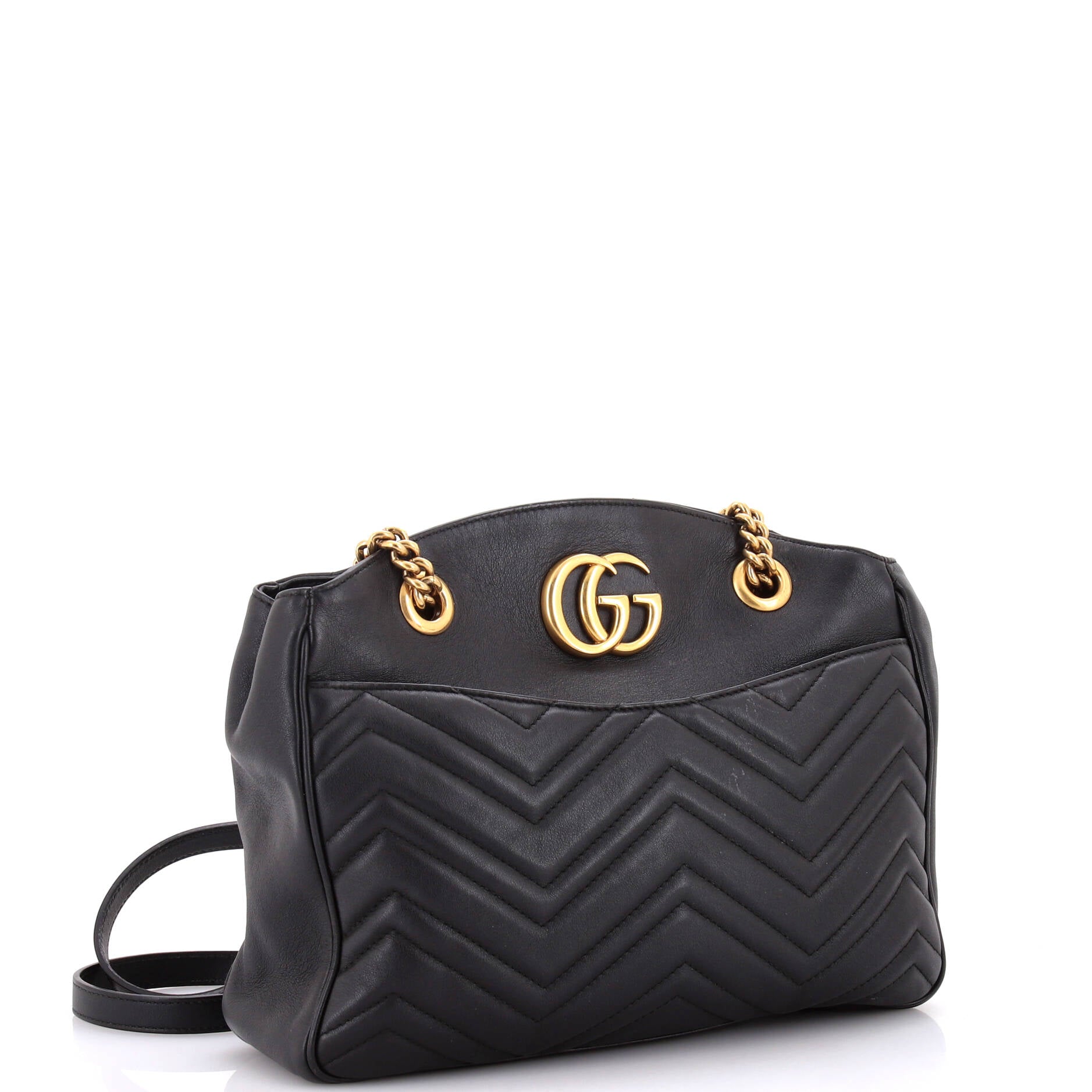 GG Marmont Chain Tote Matelasse Leather Medium – Image 2