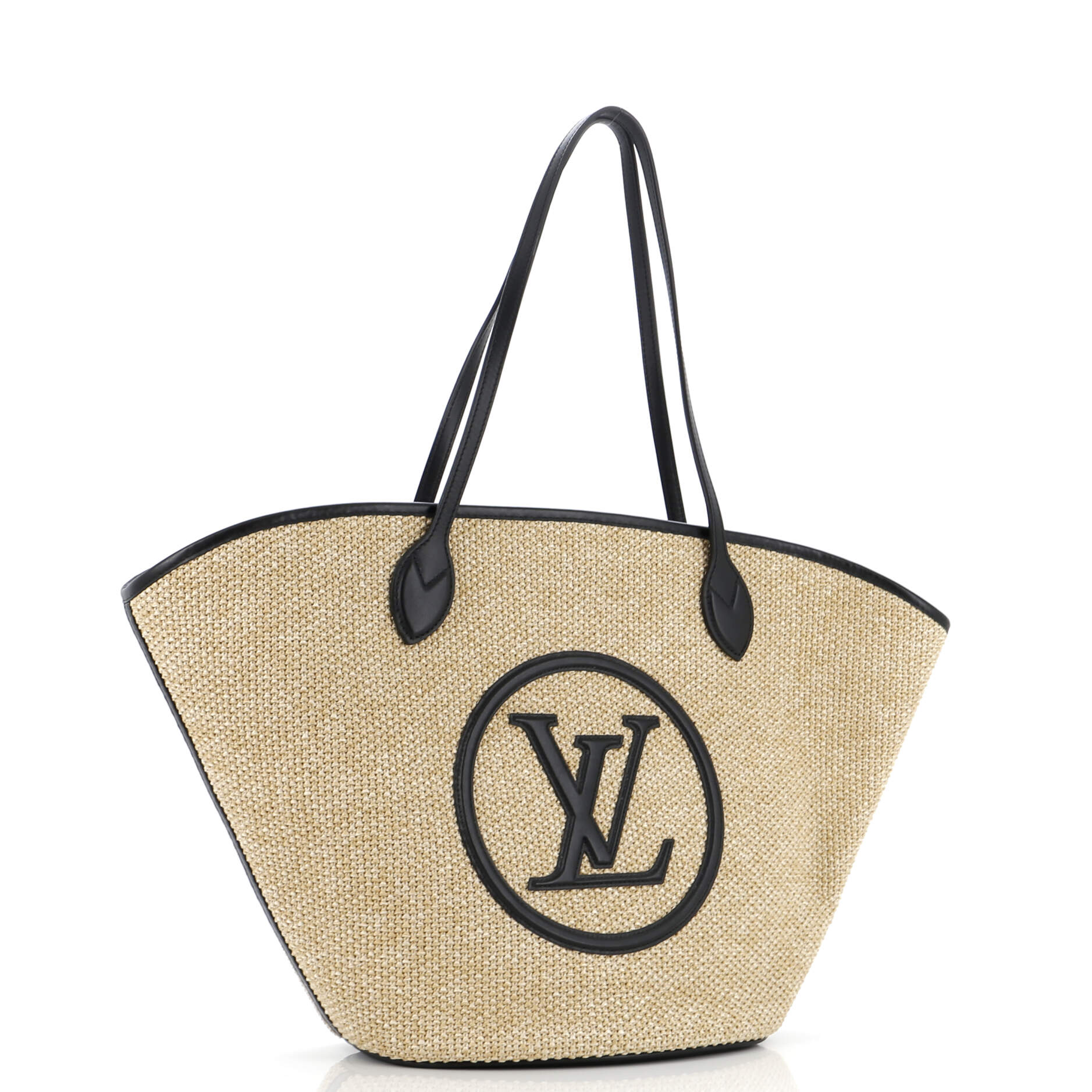 Saint Jacques NM Handbag Raffia and Leather – Image 2