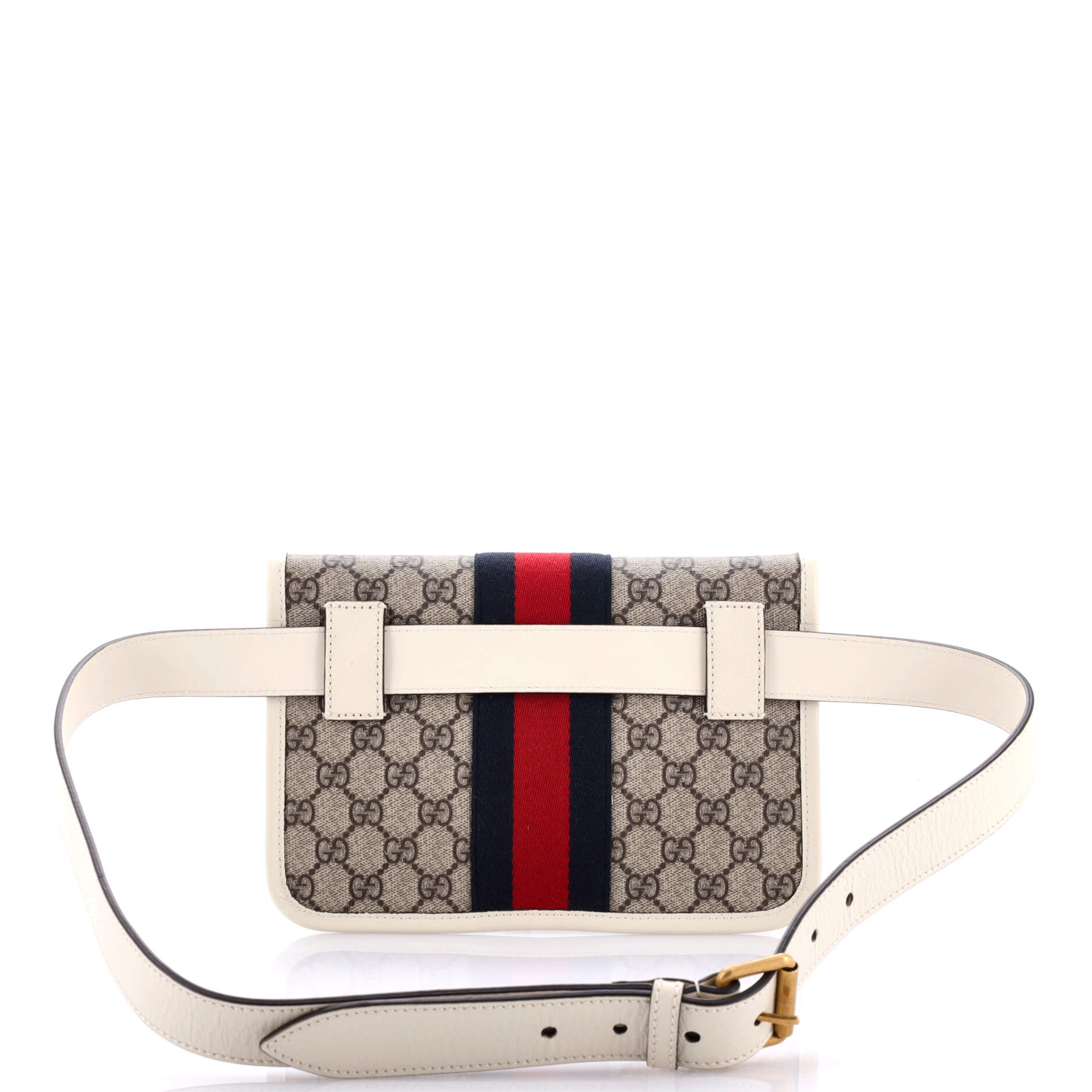 Ophidia Flap Belt Bag GG Coated Canvas – Image 3