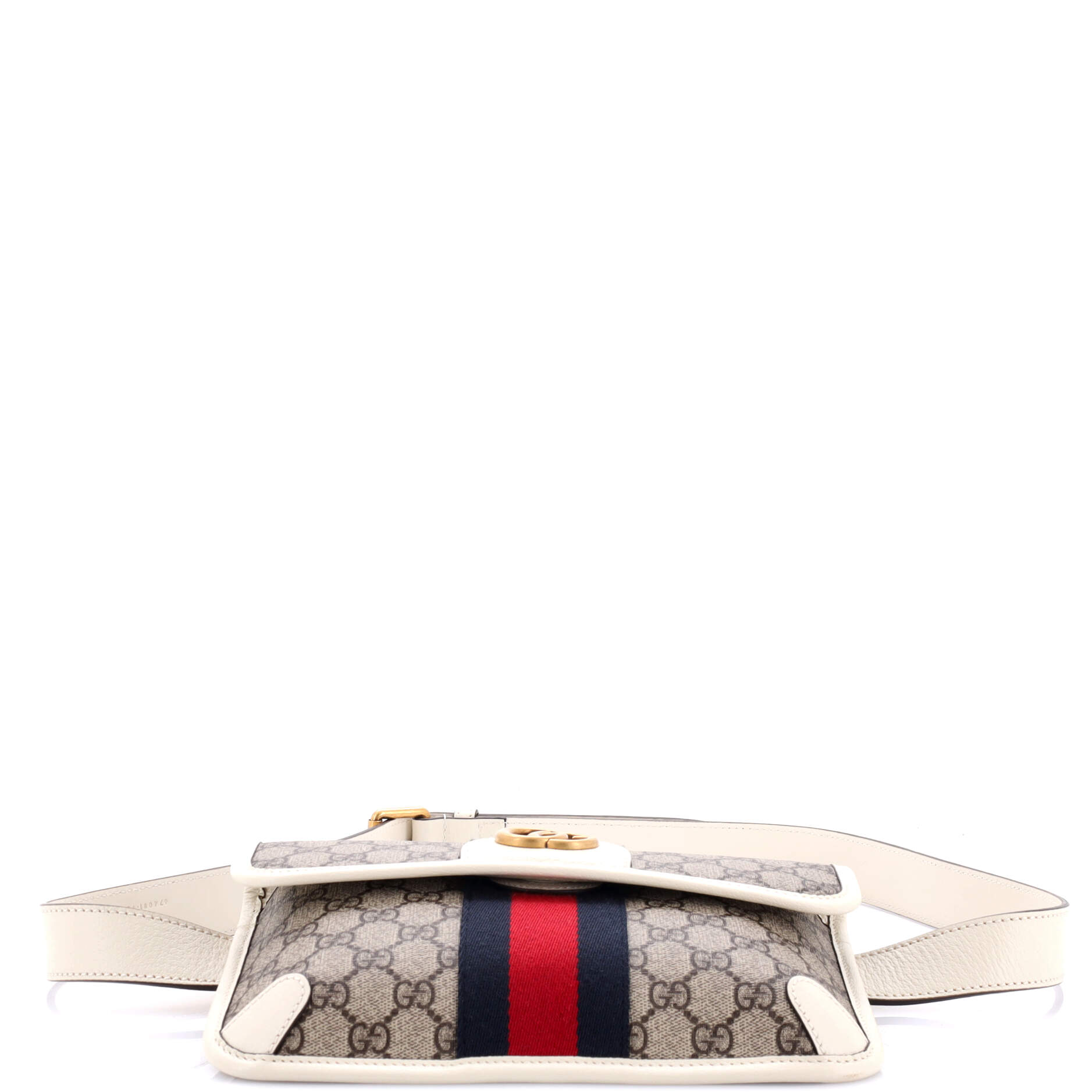 Ophidia Flap Belt Bag GG Coated Canvas – Image 4