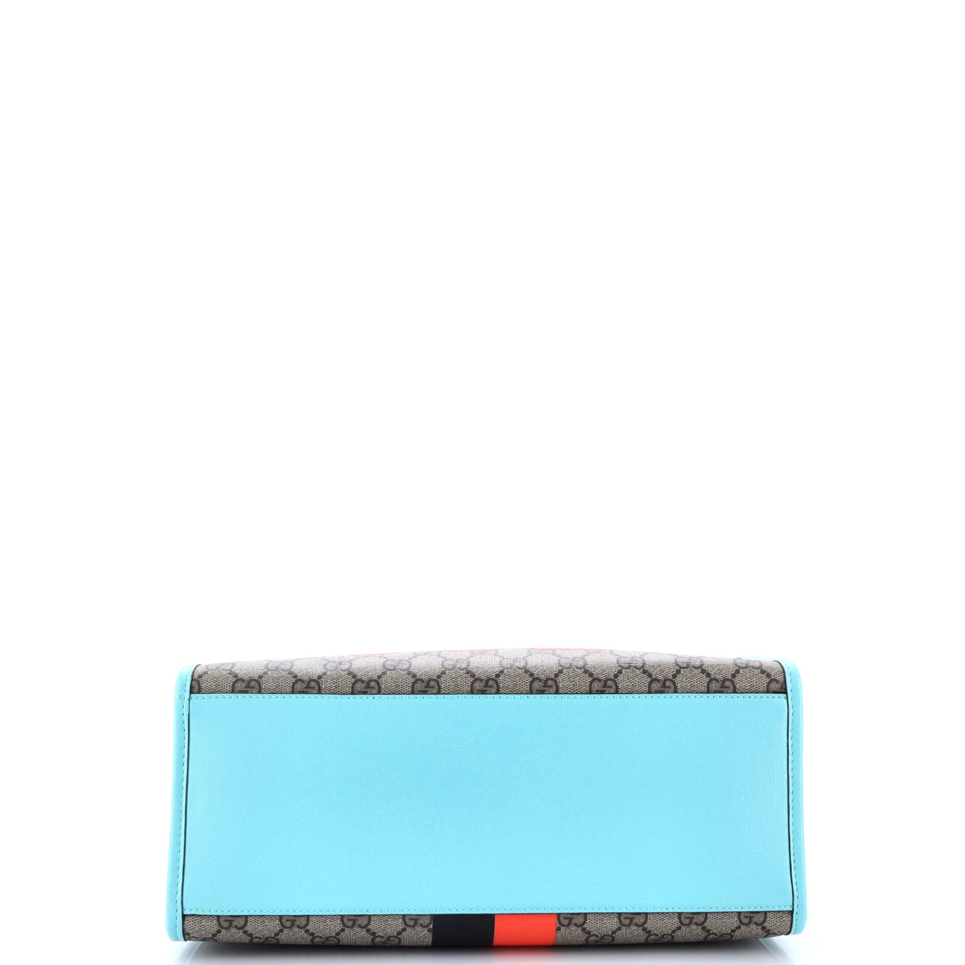 Structured Top Handle Open Tote Printed GG Coated Canvas Small – Image 4