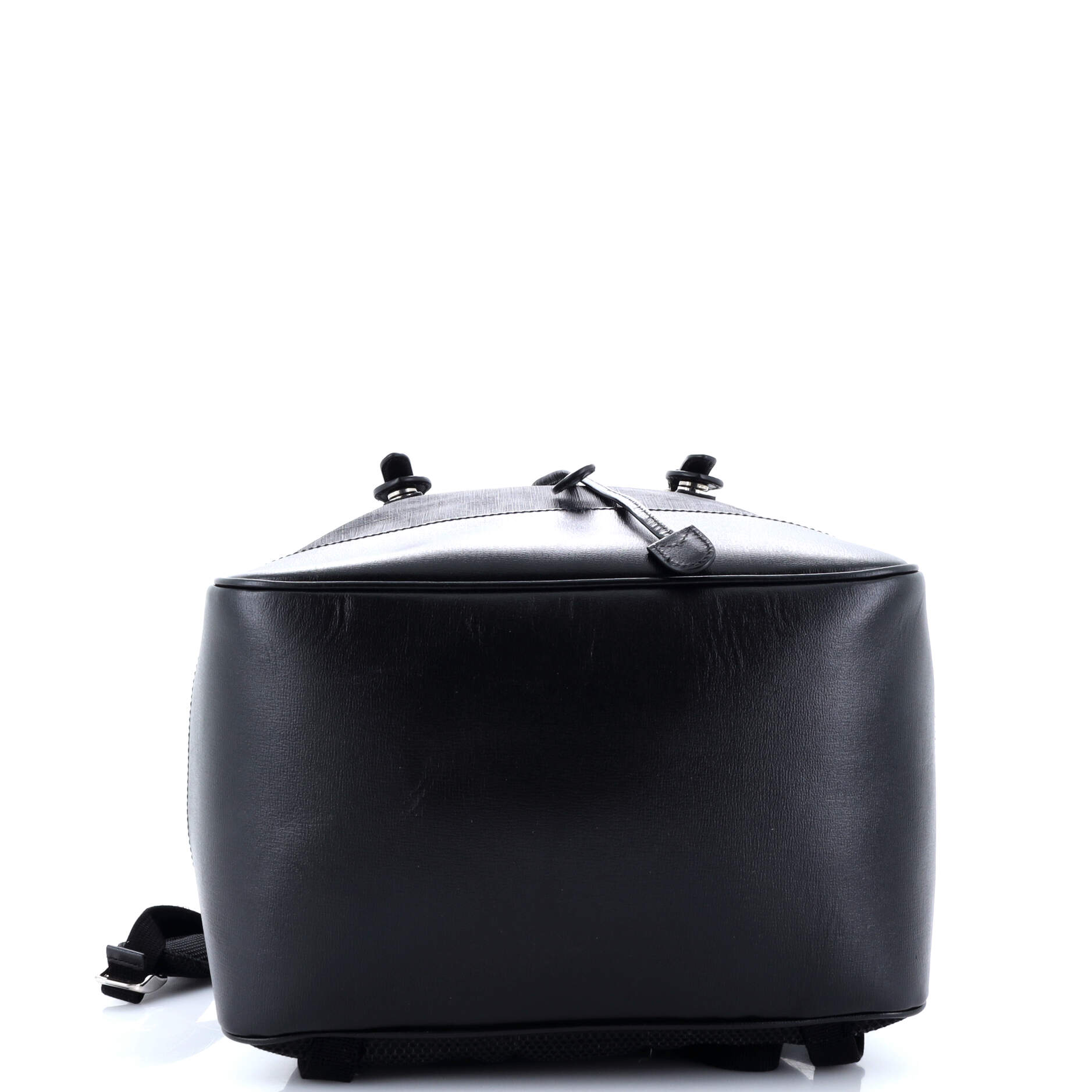 Interlocking G Patch Drawstring Flap Backpack GG Coated Canvas Medium – Image 4