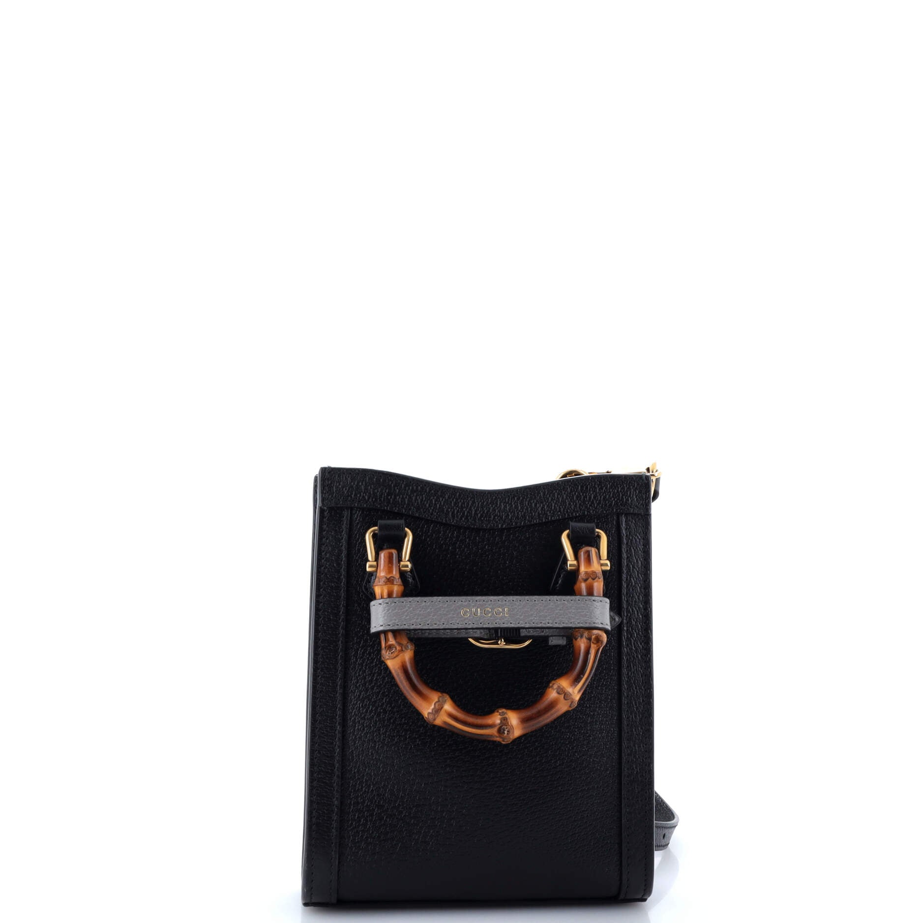 Diana Vertical Tote Leather Mini – Image 3
