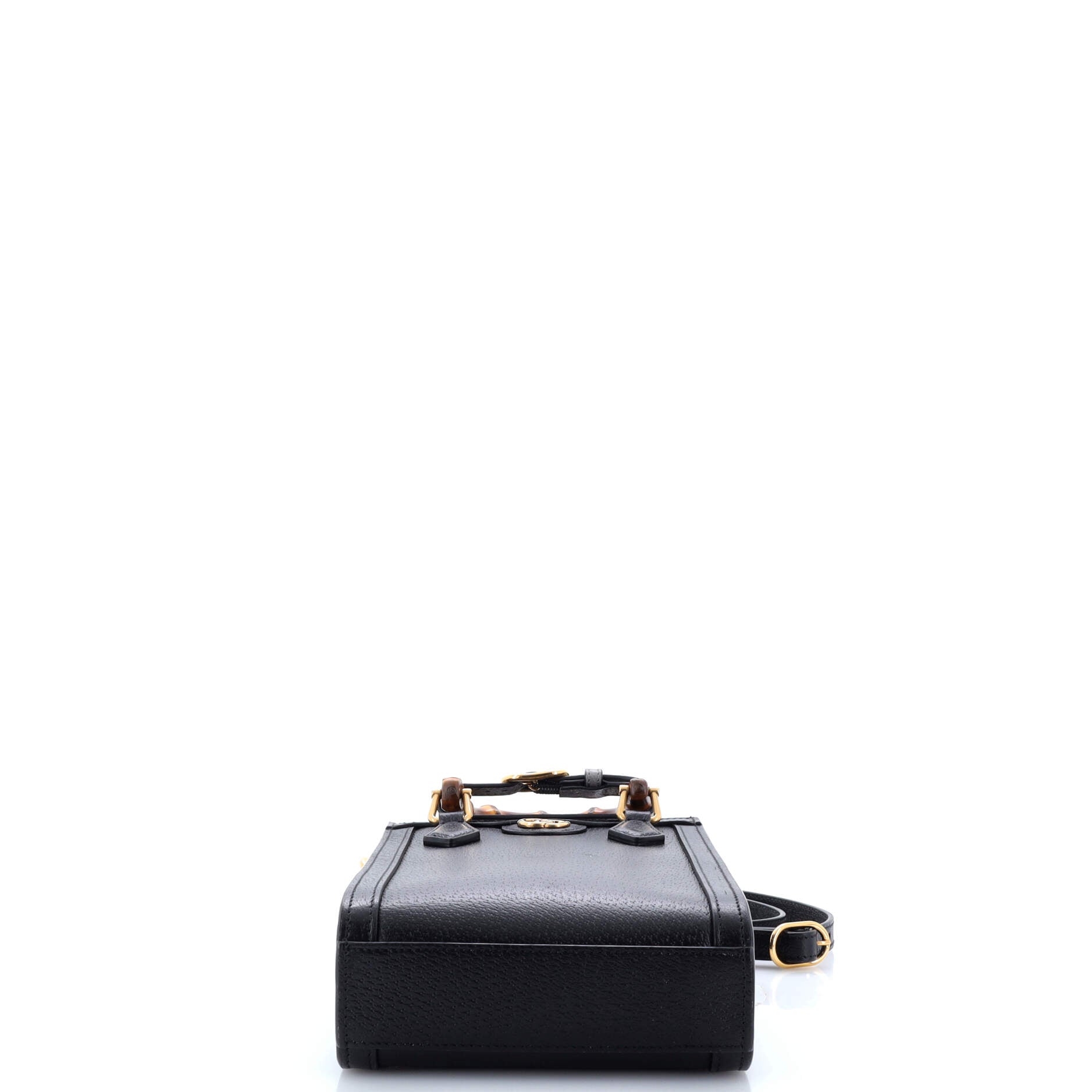 Diana Vertical Tote Leather Mini – Image 4