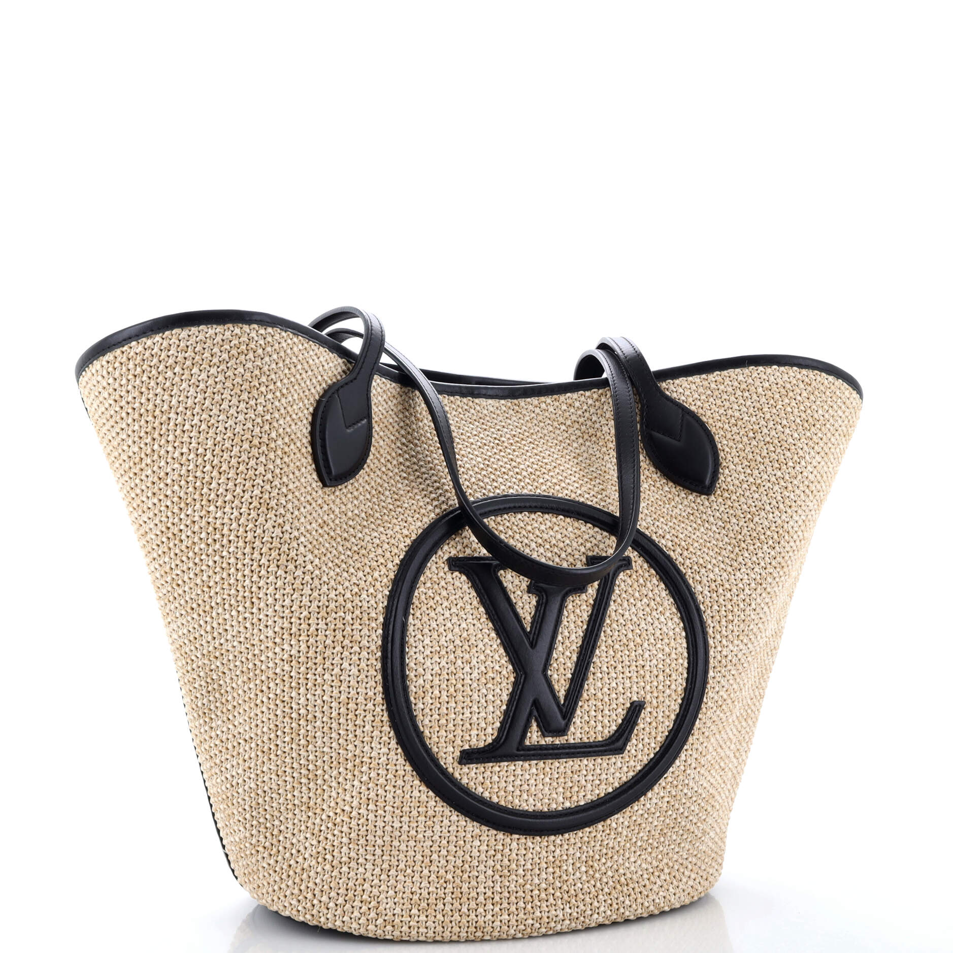 Saint Jacques NM Handbag Raffia and Leather – Image 2