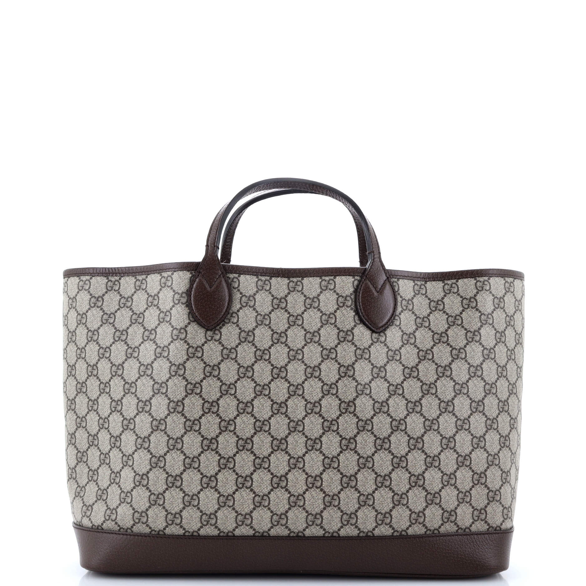 Ophidia Top Handle Shopping Tote GG Coated Canvas Medium – Image 3