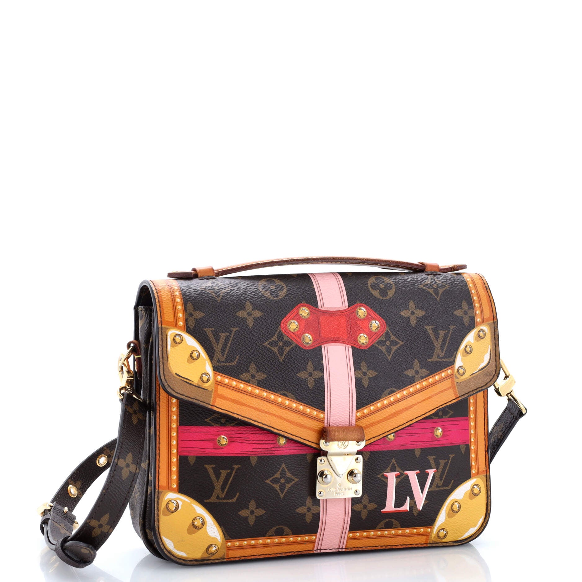 Pochette Metis Limited Edition Summer Trunks Monogram Canvas – Image 2