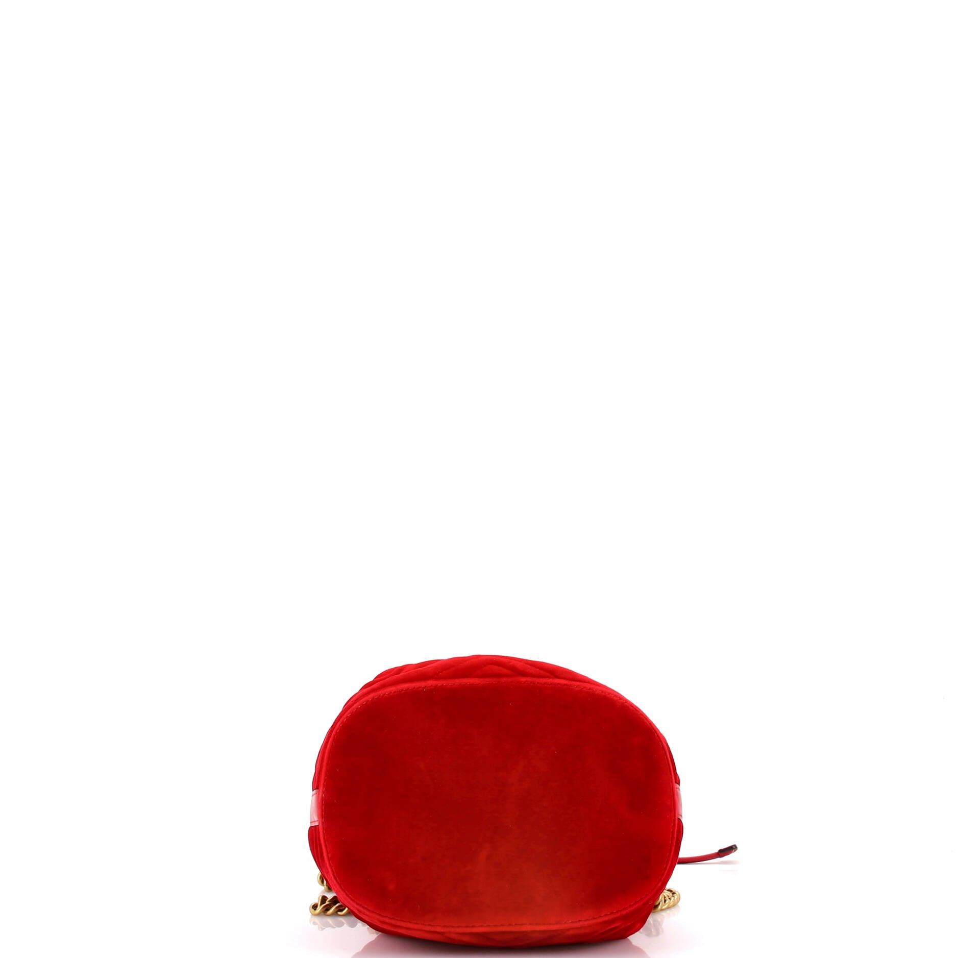 GG Marmont Bucket Bag Matelasse Velvet Small – Image 4