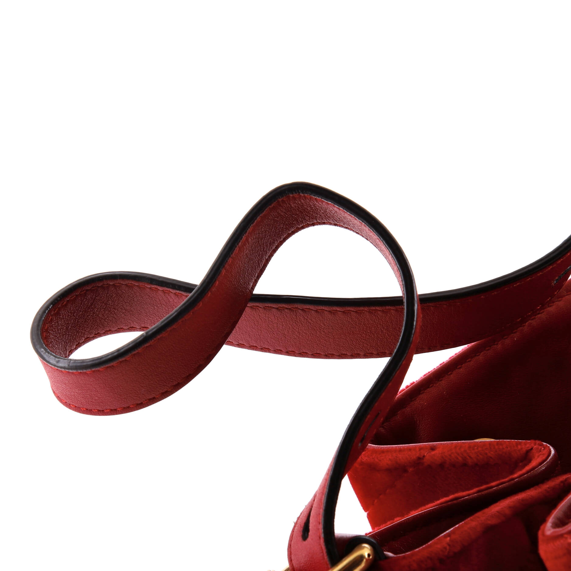 GG Marmont Bucket Bag Matelasse Velvet Small – Image 7