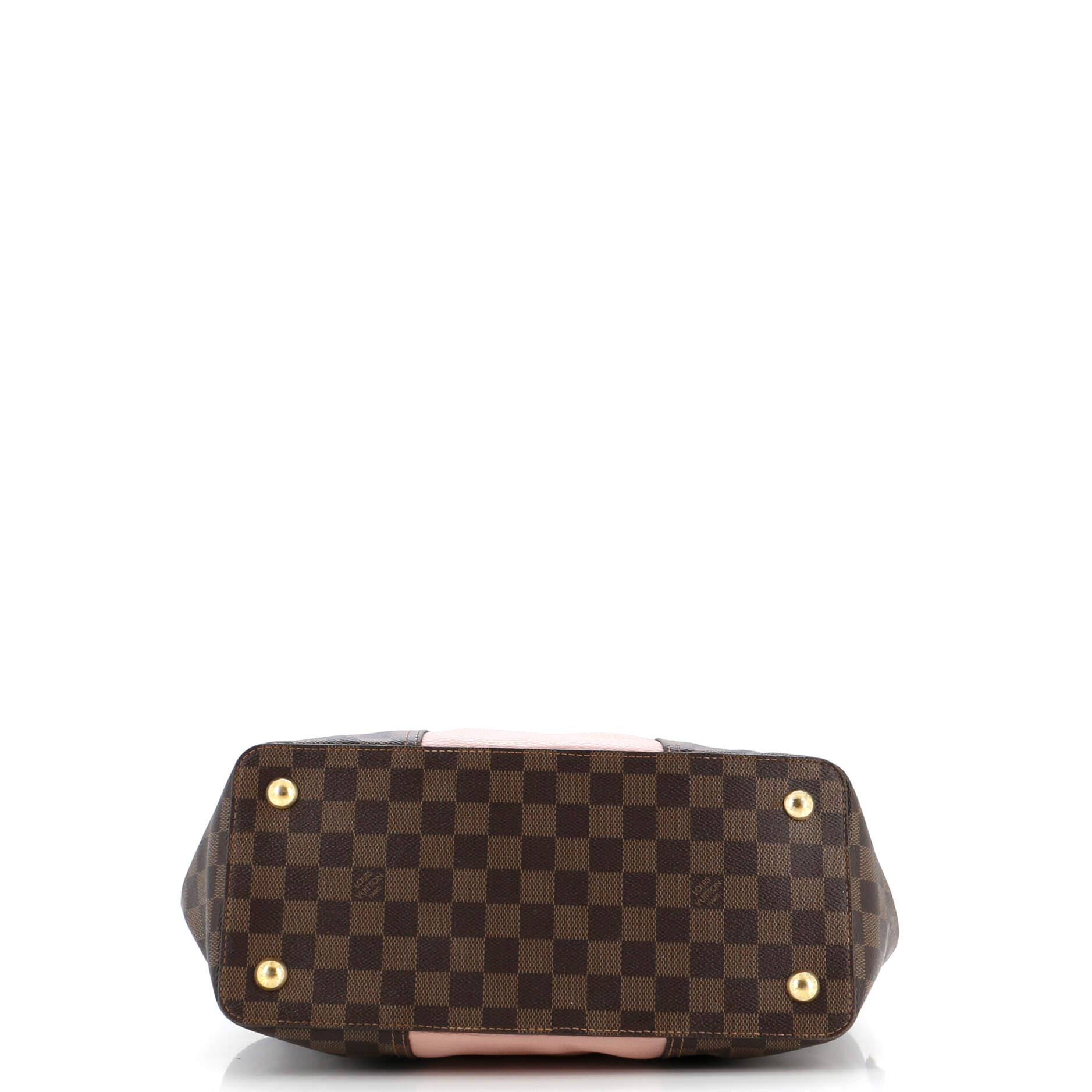 Jersey Handbag Damier with Leather – Image 4