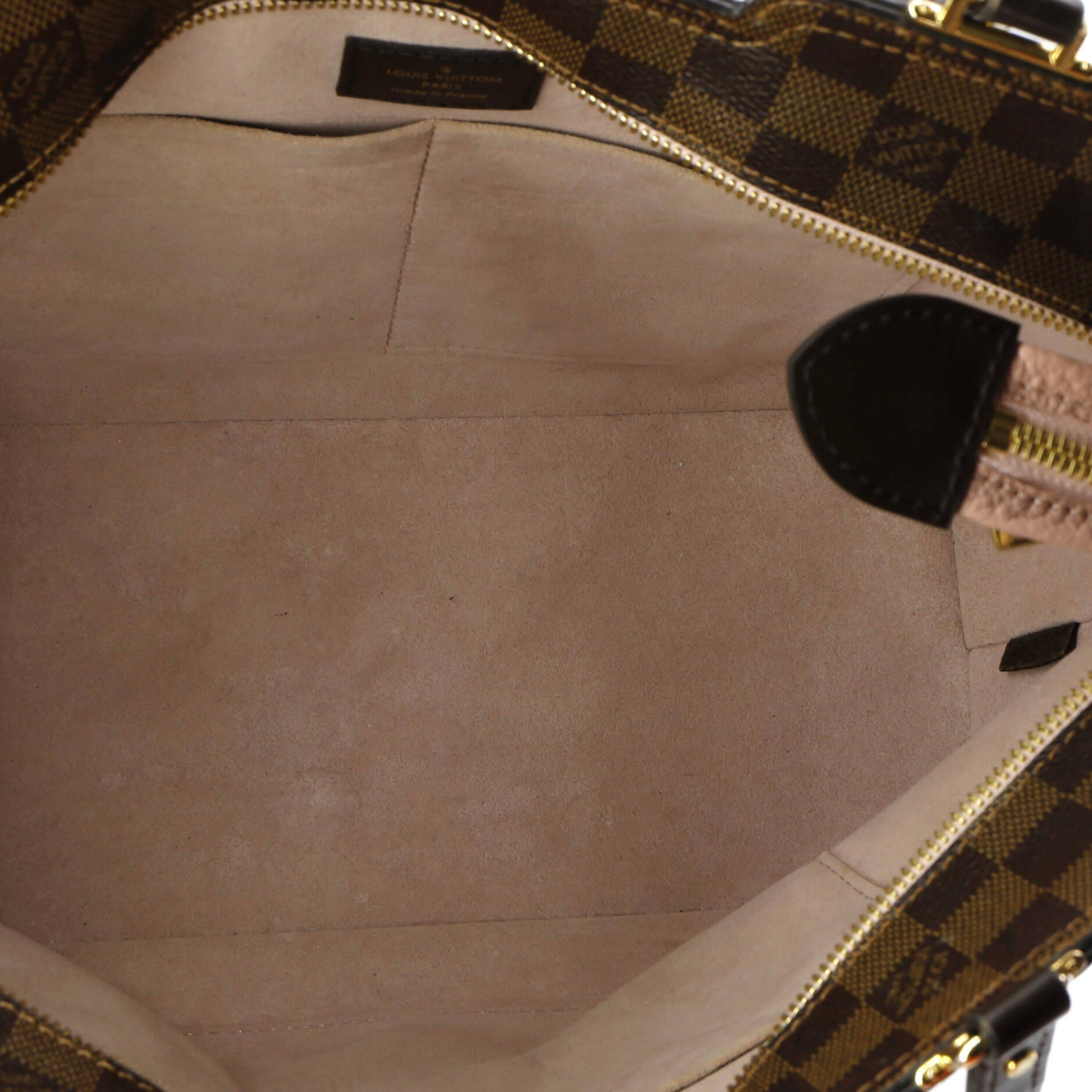 Jersey Handbag Damier with Leather – Image 5