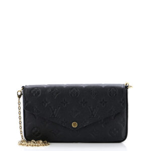 Felicie Pochette Monogram Empreinte Leather