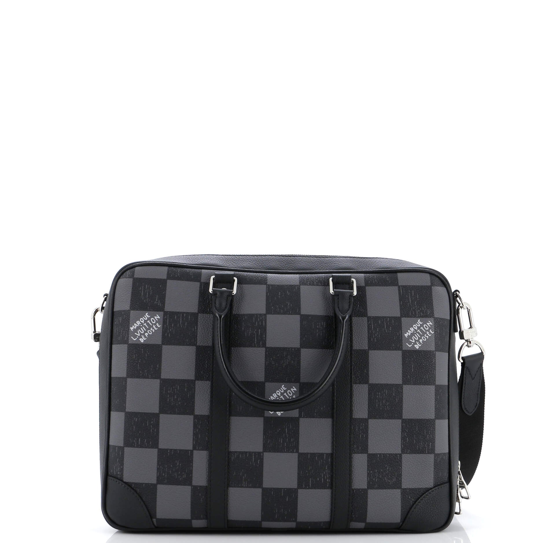 Sirius Briefcase Limited Edition Marque Deposee Damier Giant – Image 2
