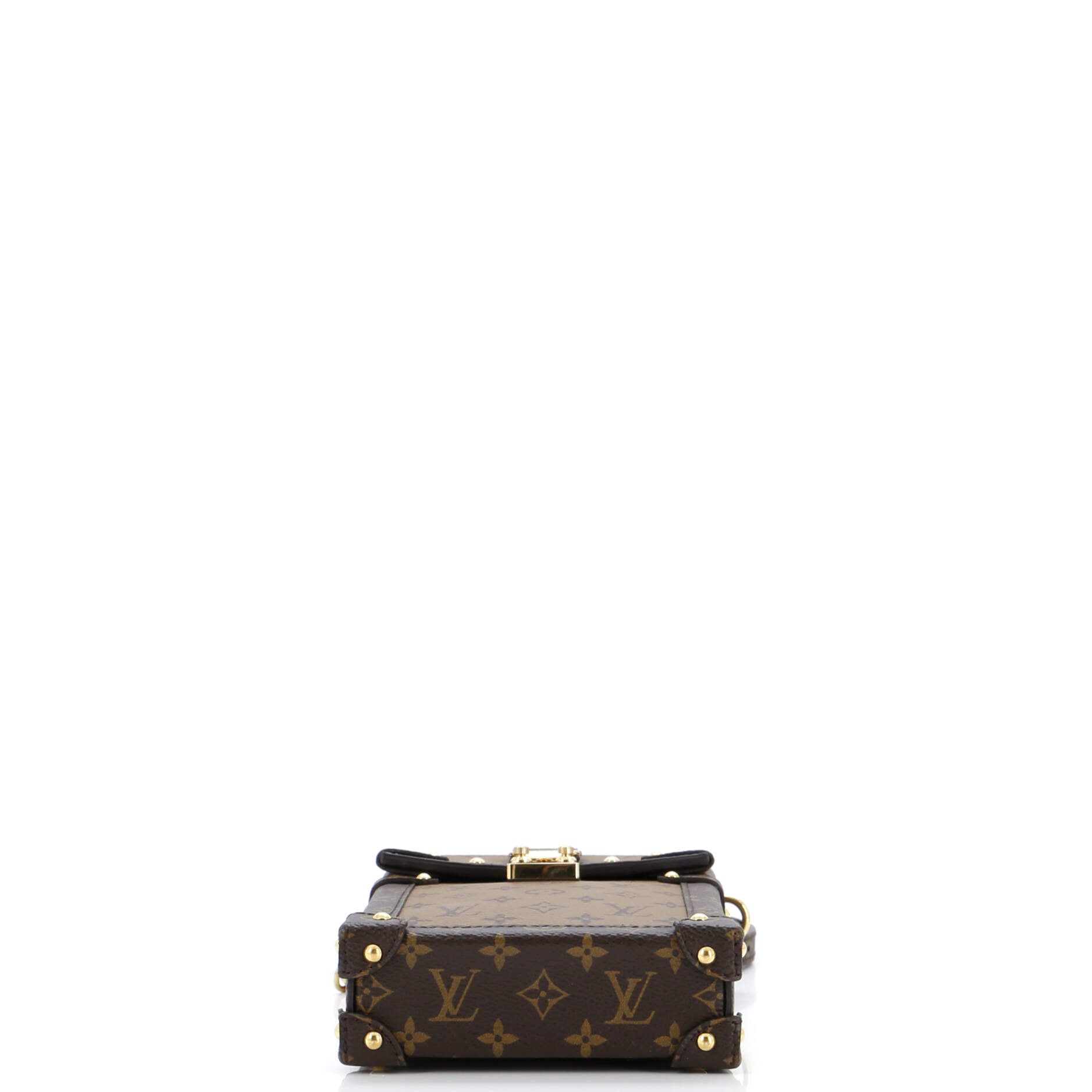 Vertical Trunk Pochette Reverse Monogram Canvas – Image 4