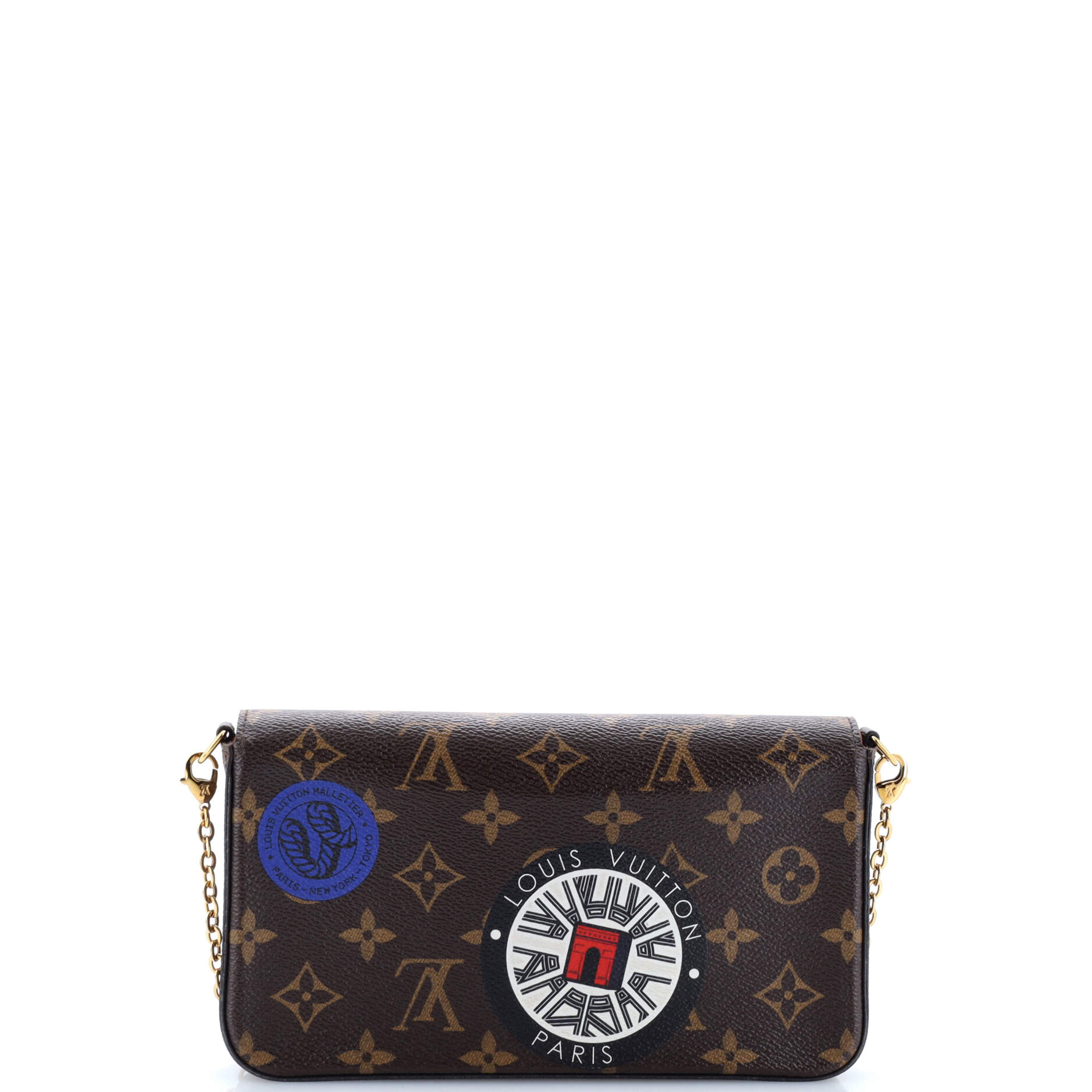 Felicie Pochette Limited Edition Monogram Canvas – Image 4